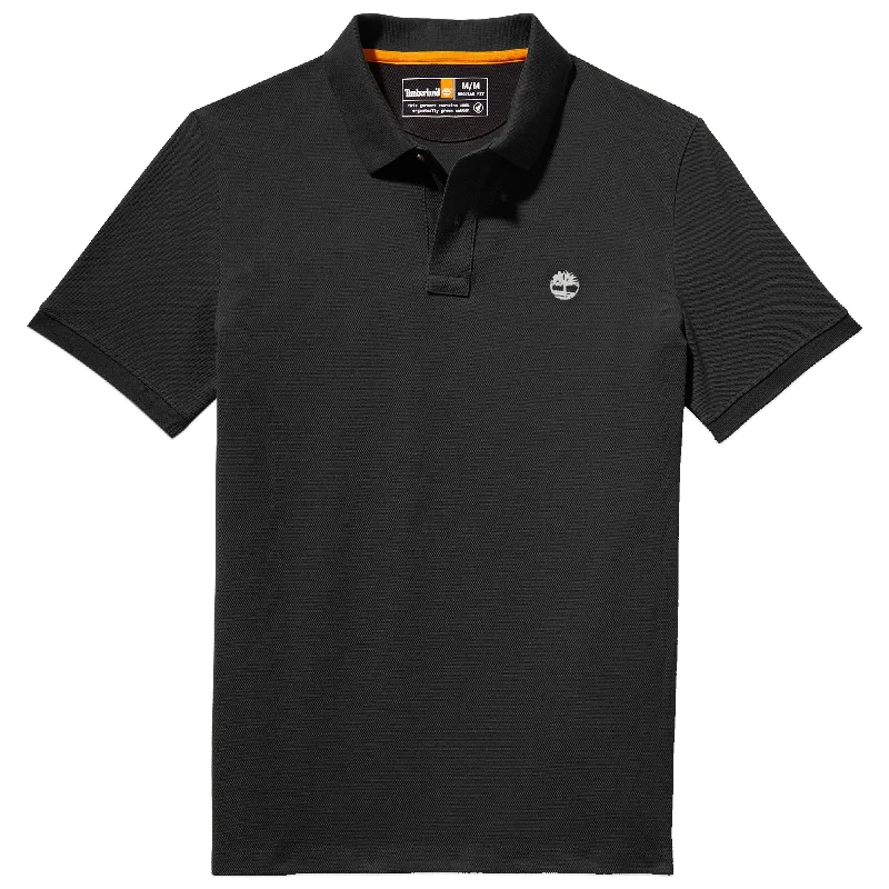 Timberland Millers River Pique Polo - Black