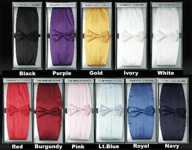 Cummerbund & Bow Tie Set