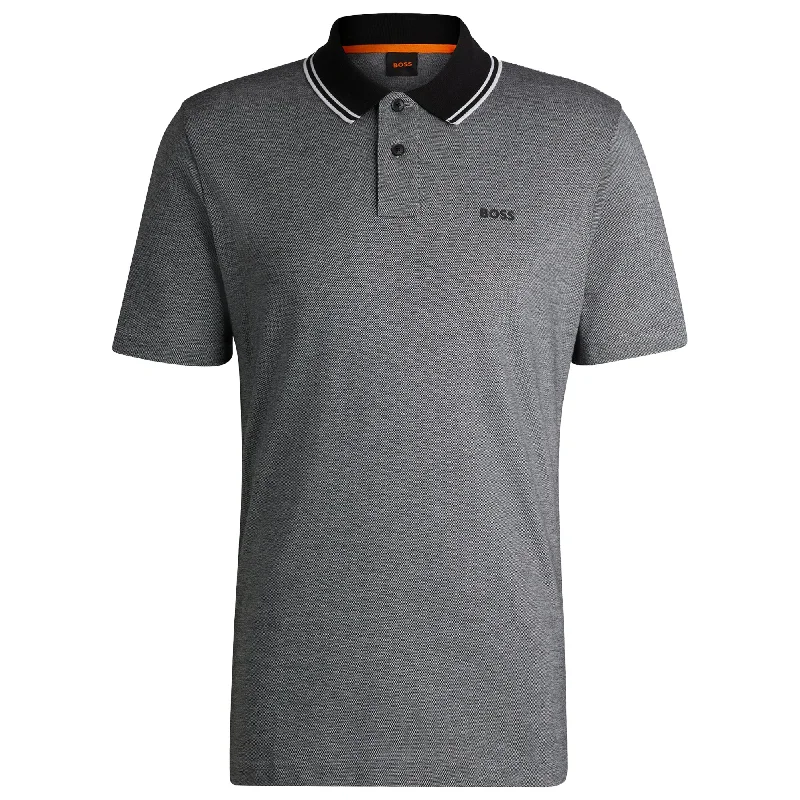 Boss PeOxford New Polo - Black