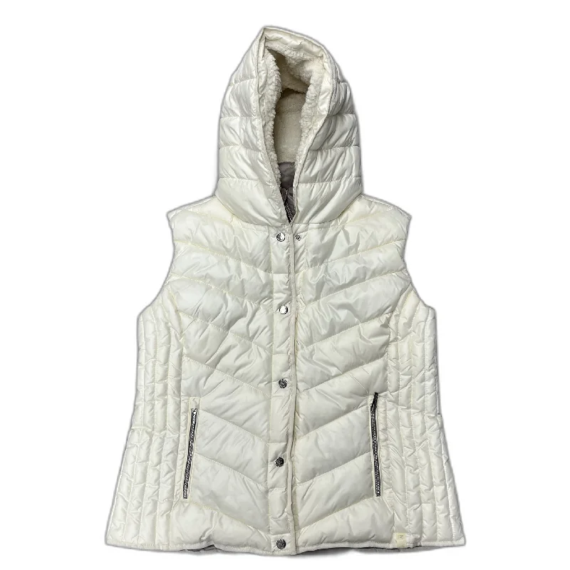 Vest Puffer & Quilted By Marc New York In Cream, Size: Xl