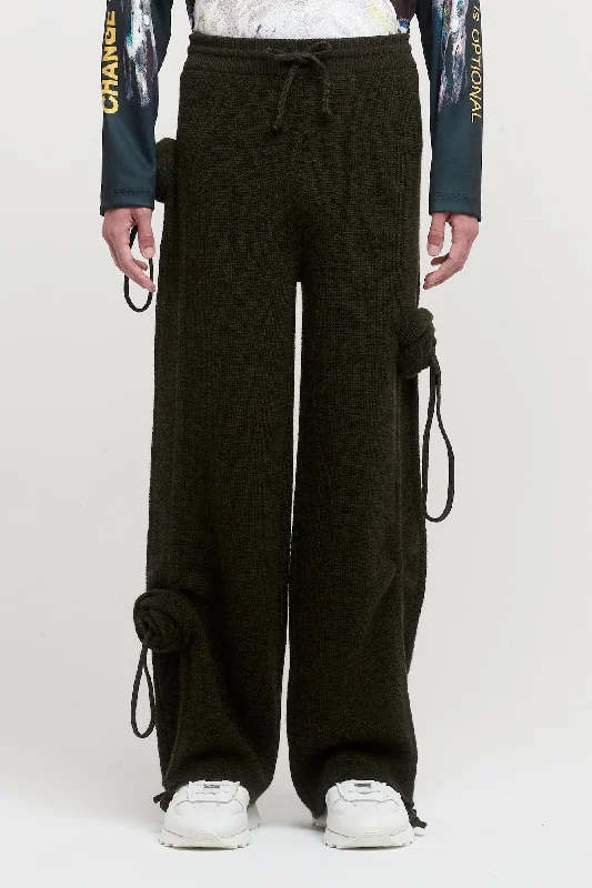 Burberry Rose Knit Casual Trousers