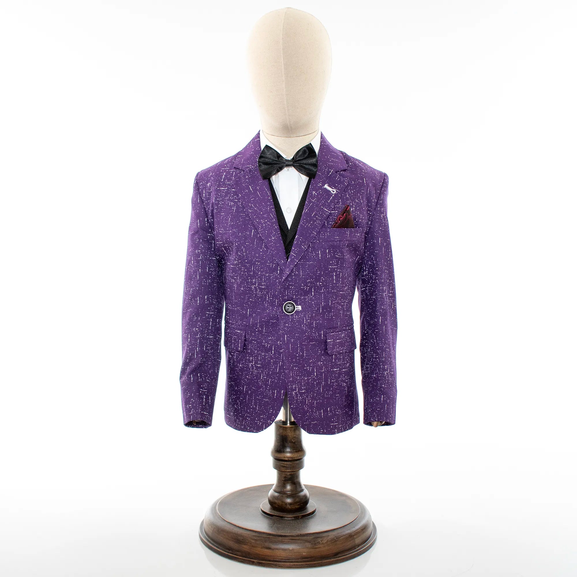 Purple Splash 3-Piece Kids' Suit