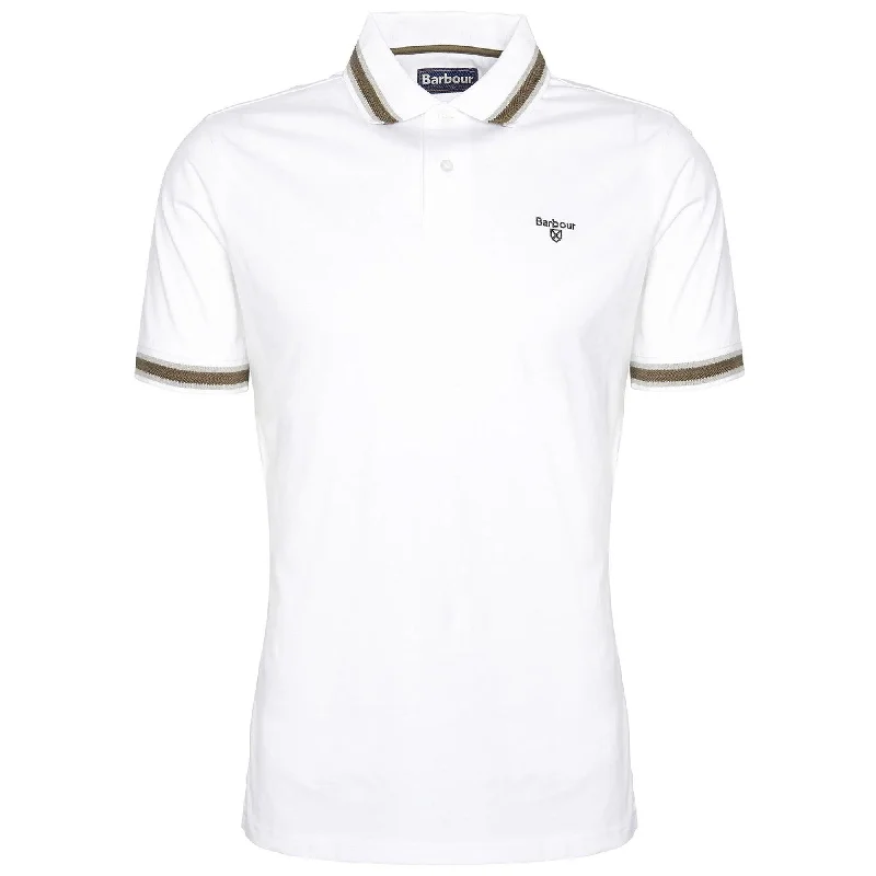 Barbour Featherstone Polo - White