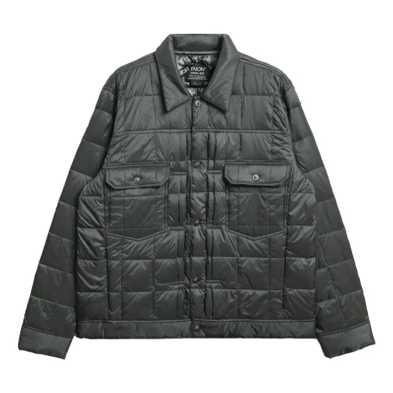 Down Work Jacket Charcoal