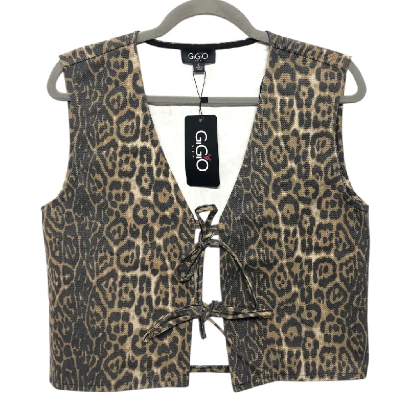 Vest Other By Gigio In Animal Print, Size:S