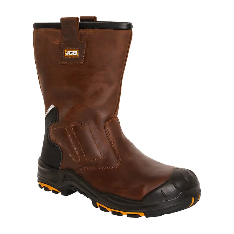 JCB Denstone Waterproof Safety Rigger Boots