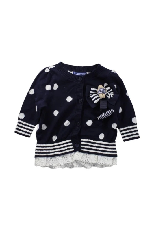 Nicholas & Bears Cardigan With Bow Detail, Size 6-12M