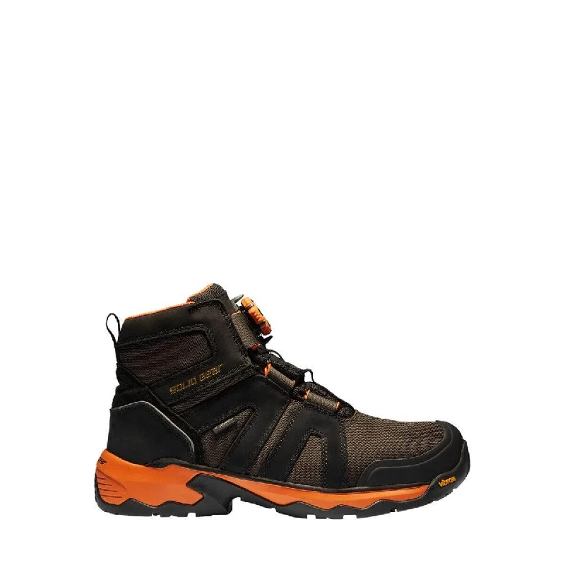 Solid Gear by Snickers 81002 Tigris GTX AG Mid Cut Wide Fit Gore Tex Waterproof S3 BOA Composite Toe Cap Safety Boots