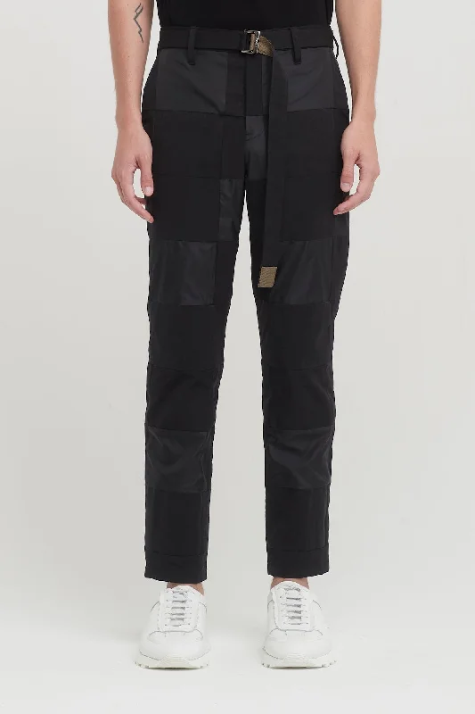 Sacai Faux Suede Mix Pants