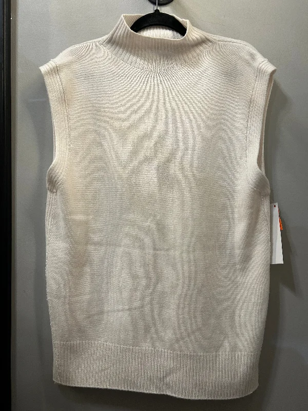 Vest Sweater By Athleta In Cream, Size: S