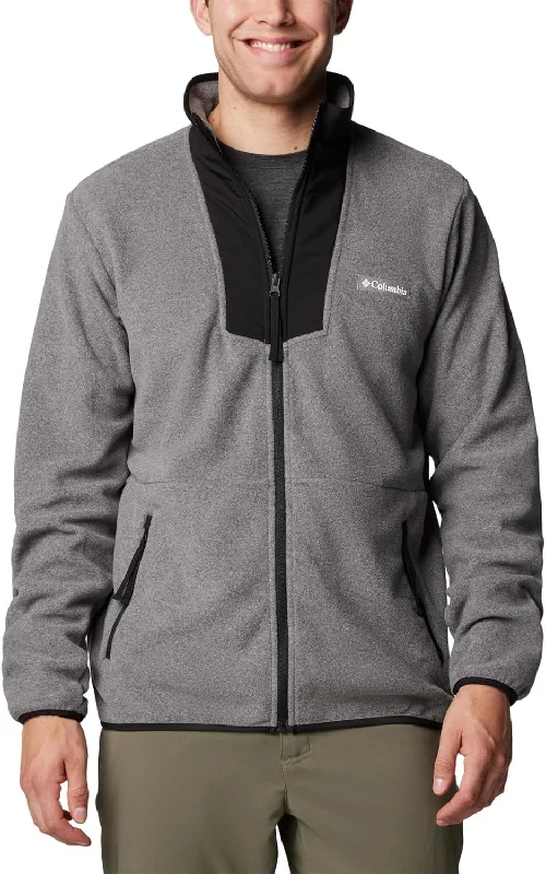 Men's Sequoia Grove Full-Zip Fleece - City Grey Heather/Black