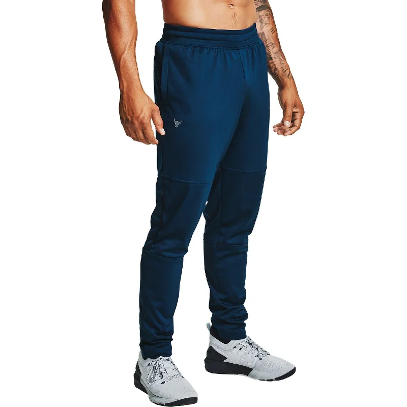 Under Armour Project Rock Knit Mens Training Pants - Blue