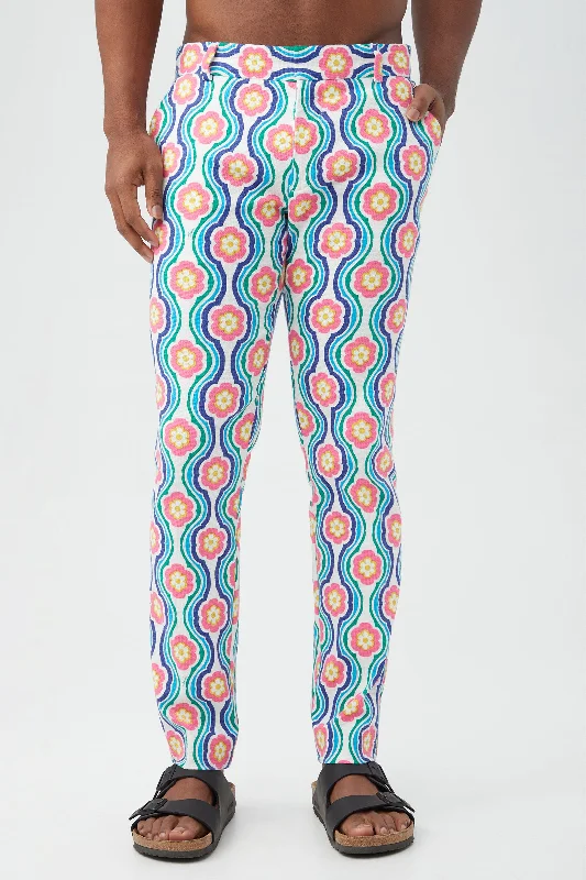 Clyde Coconut Grove Piqué Slim Trousers