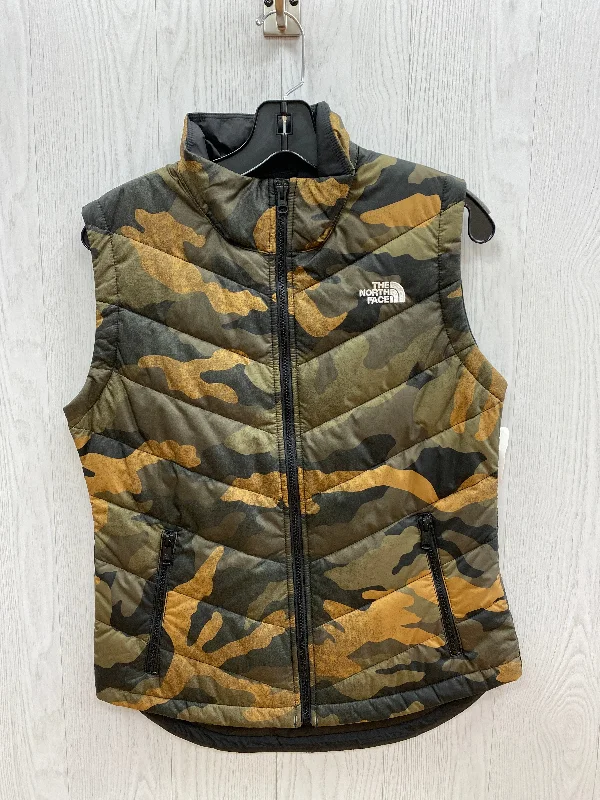 Vest Puffer & Quilted By The North Face In Camouflage Print, Size: S