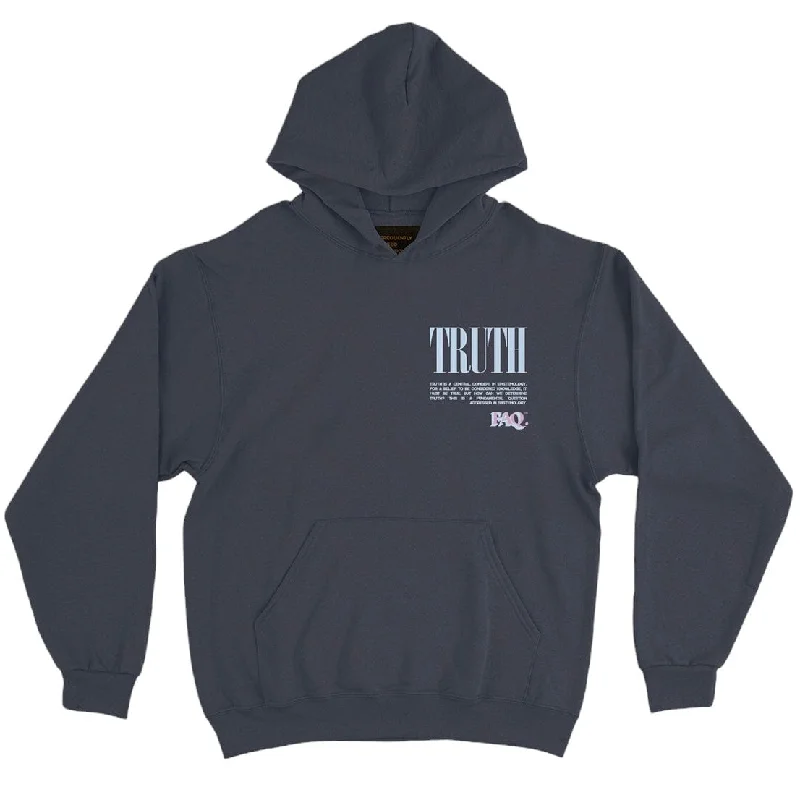 Frequently Asked Questions Belief Hoodie (Dark Grey) 24-427HD