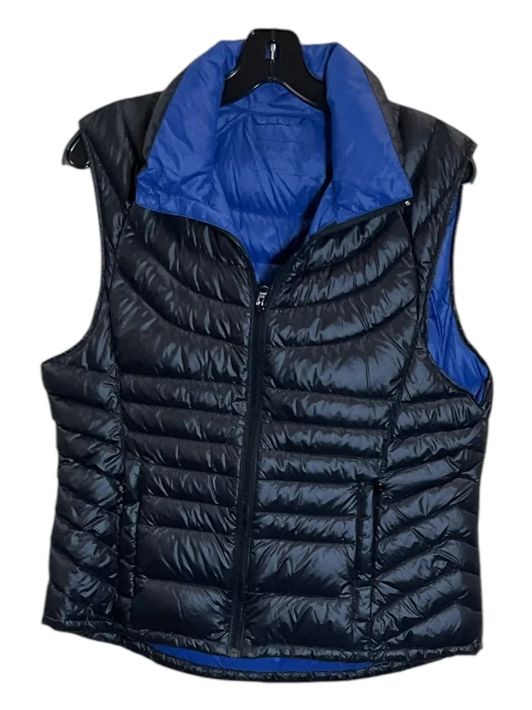 Vest Puffer & Quilted By Bernardo In Black, Size: L