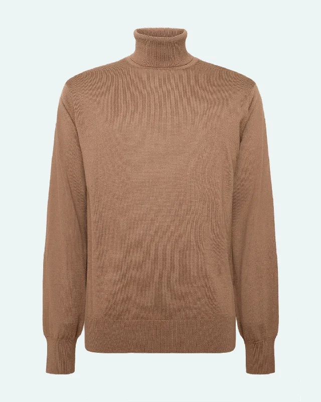 Mayfield turtleneck 3819 - Shitake