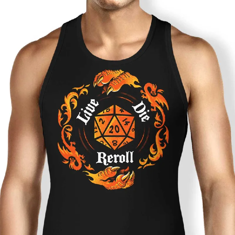 Live Die Reroll - Tank Top