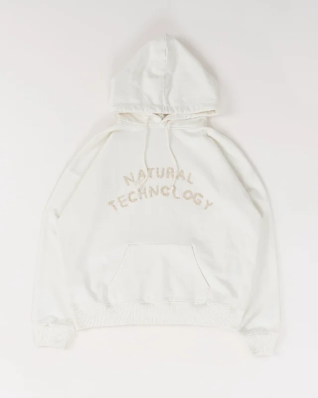 Geo Hoodie - Ecru