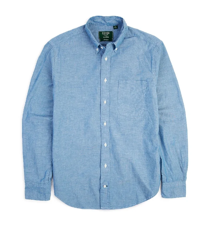 Gitman Vintage Chambray Shirt: Blue