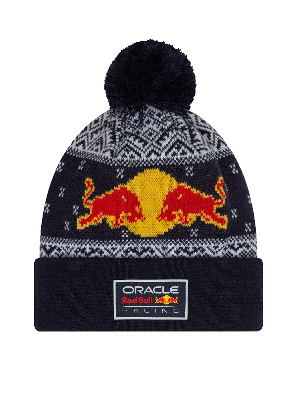 Oracle Red Bull Racing New Era Winter Bobble Hat