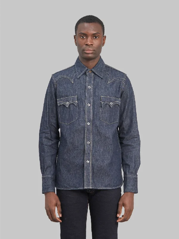 Samurai Jeans 10oz "Kamome SWD-L01" Selvedge Western Denim Shirt