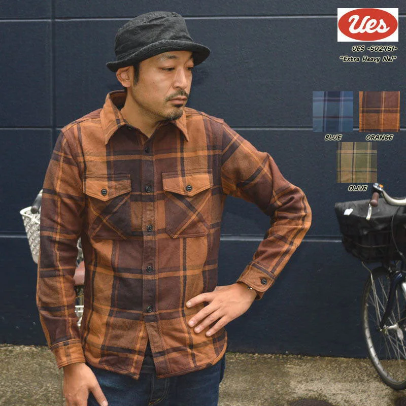 UES "502451" EXTRA HEAVY FLANNEL SHIRT