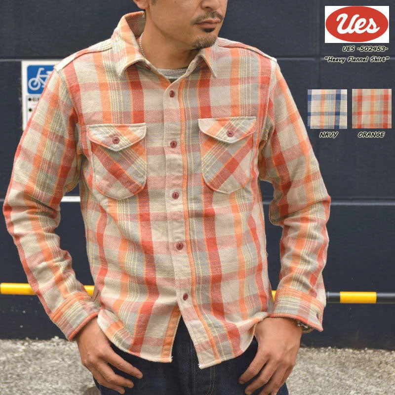 UES "502453" HEAVY FLANNEL SHIRTS