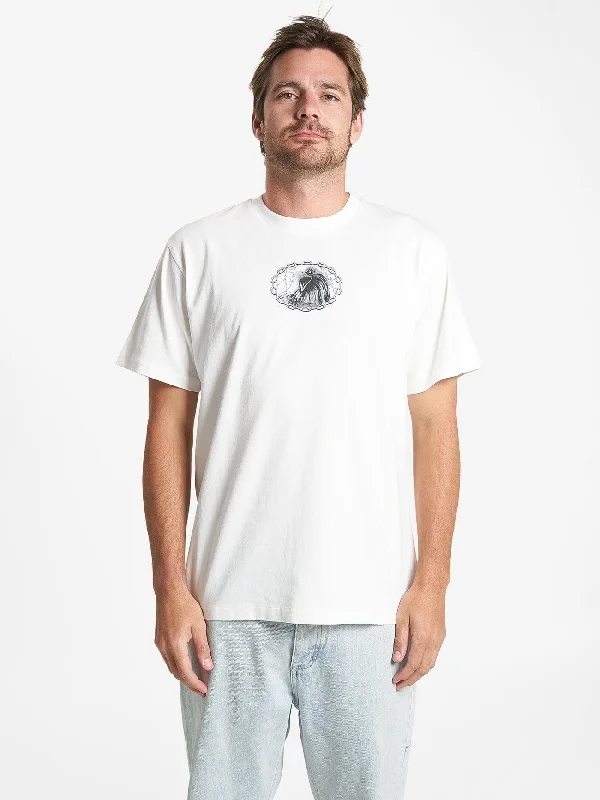 Destination Merch Fit Tee - Dirty White