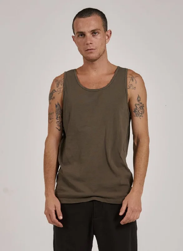 Endless Merch Fit Tank - Tarmac