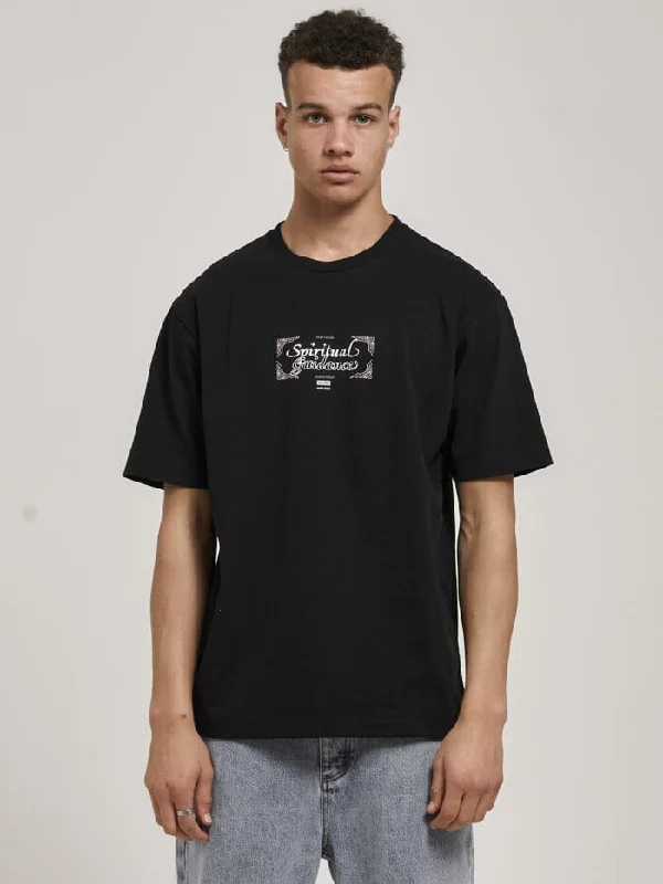 Future Guidance Oversize Fit Tee - Black