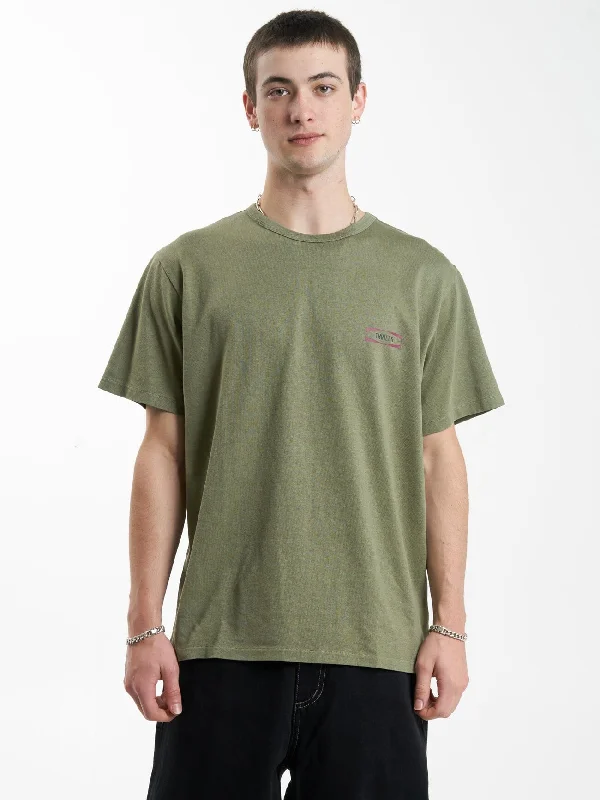 Hemp Issued Merch Fit Tee - Mild Army