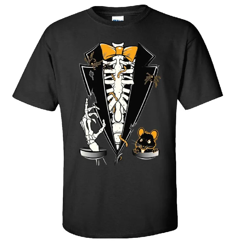 Skeleton Ribcage Tuxedo Asst Colors T-shirt/tee