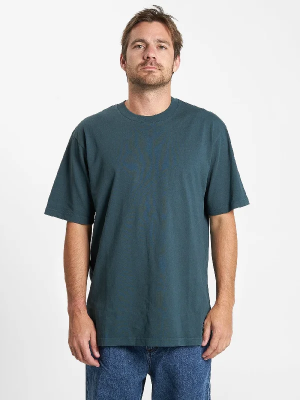 Thrills Military Oversize Fit Tee - Jasper Green