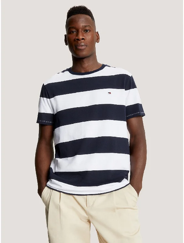 Tommy Hilfiger Men's Rugby Stripe T-Shirt