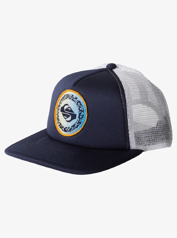 Boys 8-16 Slab Scratch Trucker Hat - Navy Blazer