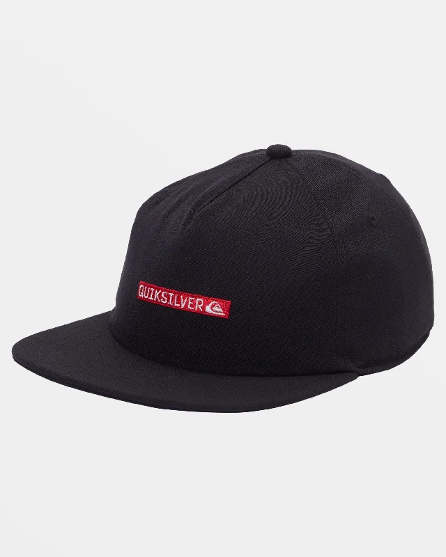 DNA Clicked Snapback Hat - Black