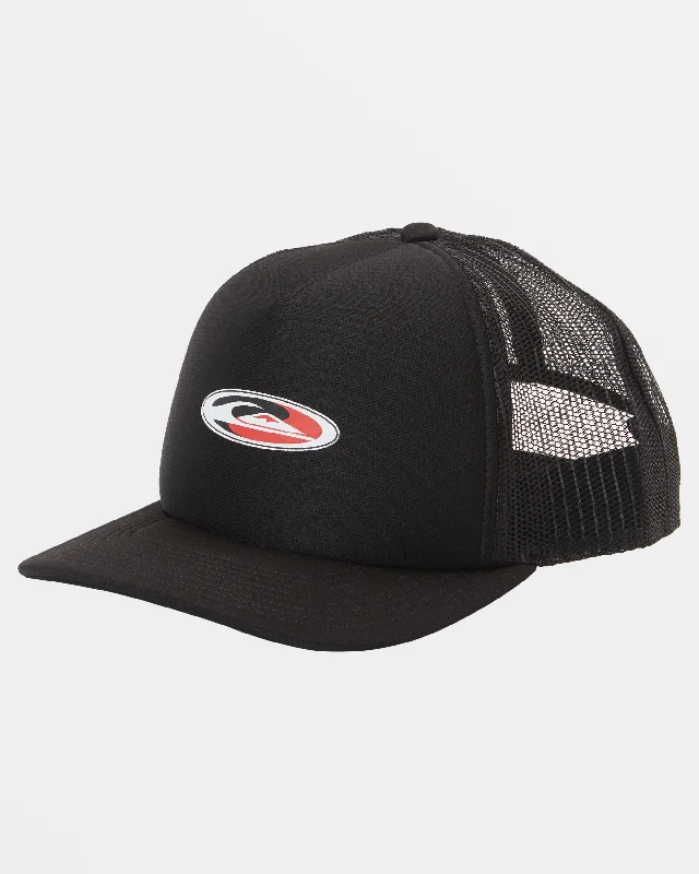 Griff Trucker Hat - Black