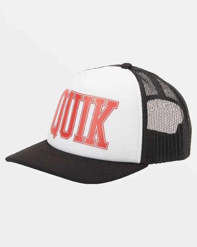 Griff Trucker Hat - White