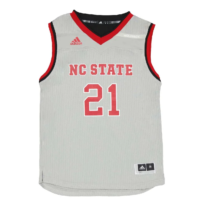 Kids' (Junior) Rodney Monroe North Carolina State Basketball No.21 Jersey (RR8XJ39C)