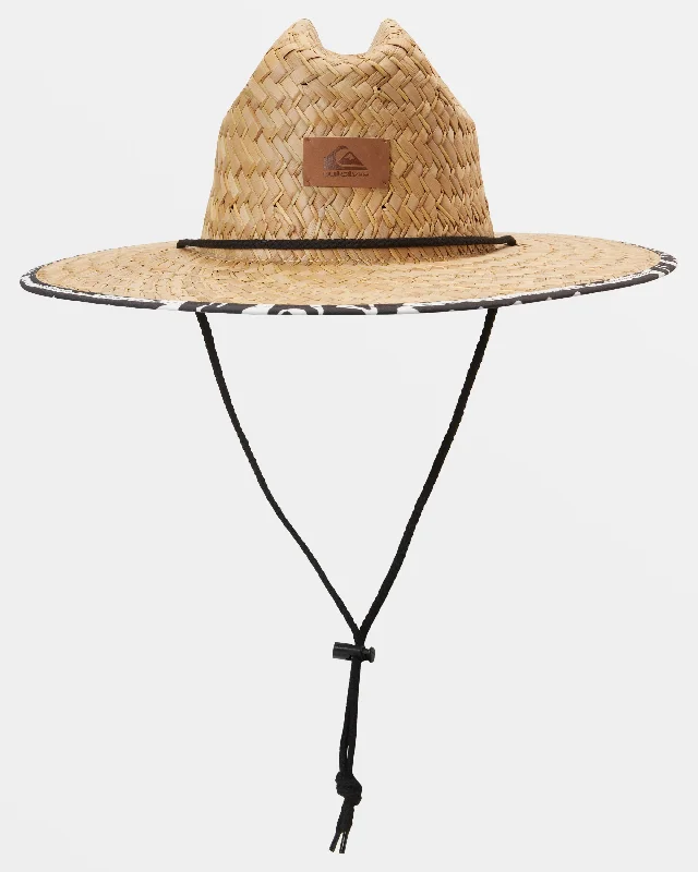 Pierside Print Sun Hat - DNA Island Aquifer Ss