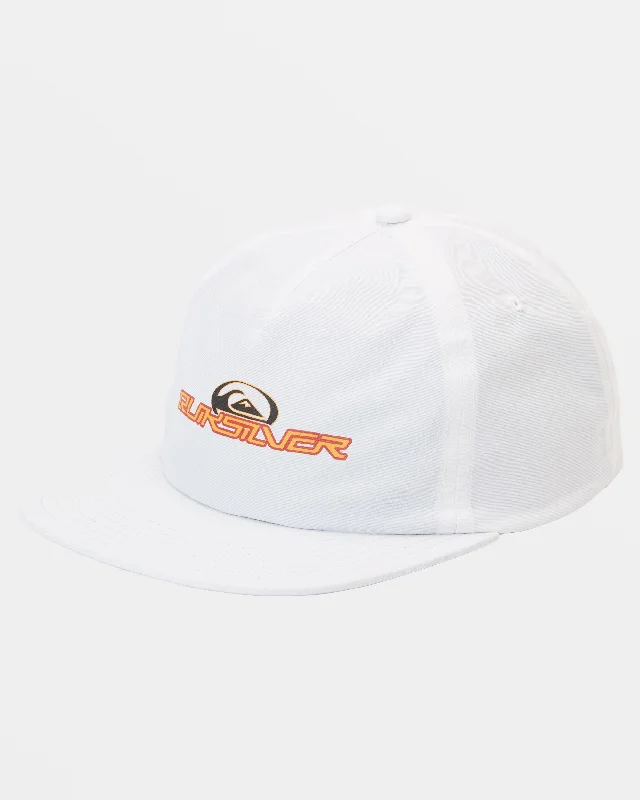 Style Plye Snapback Hat - White